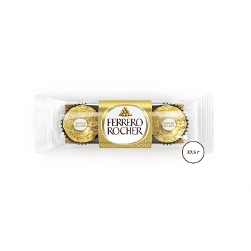 Конфеты Ferrero Rocher шоколадные, 38г