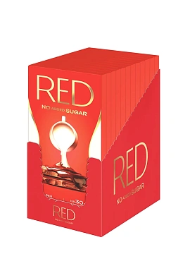 Шоколад Red Delight молочный без сахара, 70г