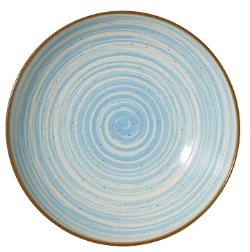 Тарелка Metro Professional Madleen Blue 21см, суповая, 6шт/уп