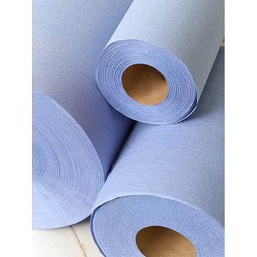 Бумага протирочная Luscan Prof 2сл 200лx1рул/уп 52м голубая