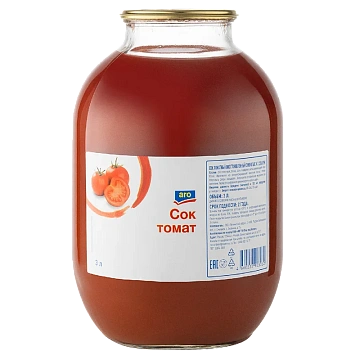 aro Сок томатный, 3л