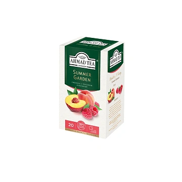Чай травяной Ahmad Tea Гибискус-персик-малина (1.8г x 20шт), 36г