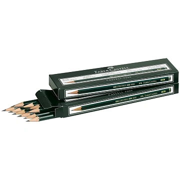 Карандаш ч/г Faber-Castell 'Castell 9000' HB, заточен.