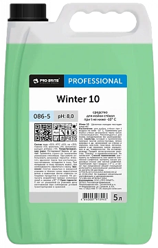 Моющее средство для стекол Pro-Brite Winter 10 086-5, 5л, для стекол