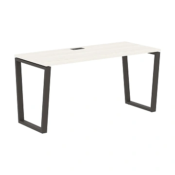 Стол прямой EVST 1567 Ясень Траун/Мокко 1560х670х750 EDIS