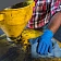 Протирочные салфетки Kimberly-Clark WypAll Х90 12889, синие, 450шт, 2 слоя