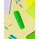 Маркер текстовыделитель Attache Palette 1-5мм зеленый HL6010