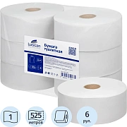 Бумага туалетная д/дисп Luscan Professional 1сл натур втул 525м 6рул/уп