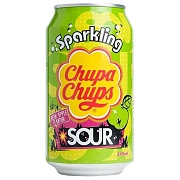 Напиток газированный Chupa Chups Зеленое яблоко, 345мл, ж/б