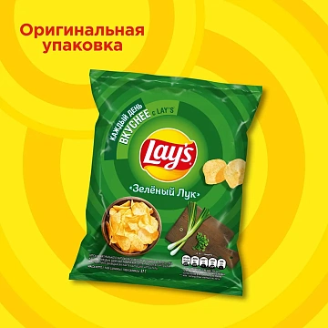 Чипсы Lay's Зеленый лук, 37г