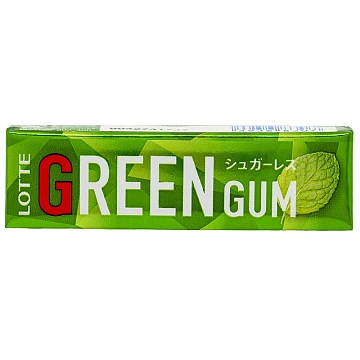 Жевательная резинка Lotte Green, 26г
