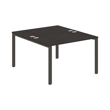 Стол 2-х местный XS6WST 1214 Дуб Юкон Модерн/Антрацит 1200х1406х750 XTEN-S60