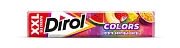Жевательная резинка Dirol Colors XXL без сахара ассорти Фруктовых вкусов, 19г