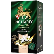 Чай Richard Royal Green Jasmine, зеленый, 25 пакетиков