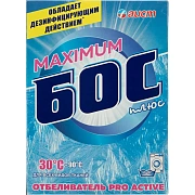 Средство для отбеливания и чистки тканей 600 г, БОС плюс 'Maximum', порошок