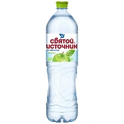 Вода Святой Источник питьевая негазированная яблоко, 1.5л