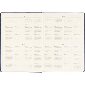 Ежедневник недатированный ATTACHE Classic А4, 136л, синий