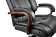 Кресло руководителя Бюрократ T-9925WALNUT черный кожа крестов. металл/дерево