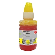 Чернила CACTUS (CS-GI490Y) для СНПЧ CANON Pixma G1400/G2400/G3400, желтые, 0,1 л