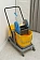 Тележка уборочная Vclean 2х 20л, с отжимом, IN0729