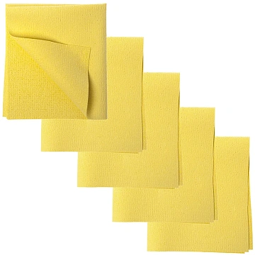 Салфетка HQ ProfiLine желтая 5шт, 35 x 40см, 75623