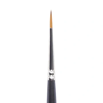 Кисть художественная проф. BRAUBERG ART CLASSIC, синтетика мягкая под колонок, кругл, № 0, кор руч,