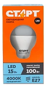 Лампа светодиодная Старт E27 Led 15Вт холодный свет