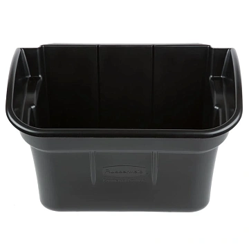Навесной бак для мусора Rubbermaid 15.1л, для тележек X-Tra, черный, FG335488BLA