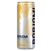 Напиток Borjomi Flavored с экстрактами цитрусов и корня имбиря газированный, 330мл