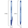 Ручка шариковая масляная BIC 'Cristal Soft', СИНЯЯ, корпус тонированный, узел 1,2 мм, линия 0,35 мм, 951434