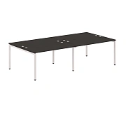 Стол 4-х местный  XWST 2814 Дуб Юкон Модерн/Алюминий 2806х1406х750 XTEN-S
