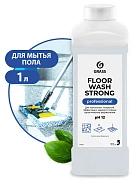 Средство концентрат для машинной и ручной мойки полов 1 л, GRASS FLOOR WASH STRONG, щелочное, 250100