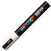 Маркер акриловый Uni Posca PC-5M слоновая кость, 1.8 - 2.5 мм, круглый