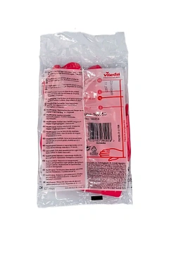 Перчатки резиновые Vileda Profes латекс красный рM 100750/174343,ПС