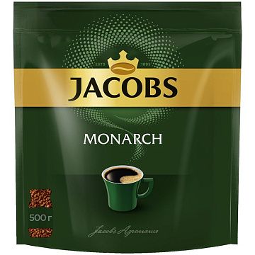 Кофе растворимый MONARCH Original, сублимированный, 500 г, мягкая упаковка, 8052130