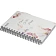 Бизнес-тетрадь А5,140л,кл,сп,пласт Attache Selection Flower Dreams I Choose