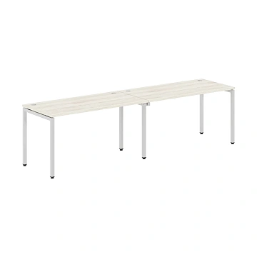 Стол 2-х местный XWST 2870 Сосна Эдмонт/Алюминий 2800х700х750 XTEN-S