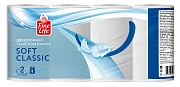 Fine Life Бумага туалетная Soft Classic белая двуслойная 8 рулонов