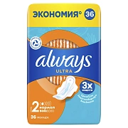 Прокладки Always Ultra Normal, 36шт