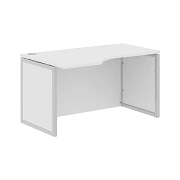 Стол эргономичный XQPCET 149H(L) Белый/Алюминий 1400х900х750 XTEN-QP