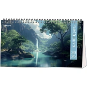 Календарь-домик настольный 2026 Atache, Безмятежность, 210х120