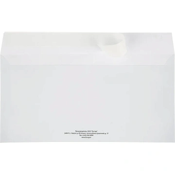 Конверт в упаковке Attache Economy 80 гр E65 стрип 110х220, 80г 1000 шт/уп