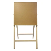 Мольберт напольный BRAUBERG ART CLASSIC 'Хлопушка', планшет 60x60 см, в собранном виде 60x120x50 см, 190659