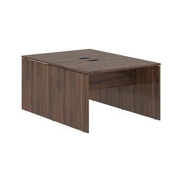 Стол двойной ED2ST 1180 Дуб Денвер тёмный/Черный 1160х1606х750 EDIS