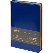 Ежедневник недатированный ATTACHE Gold А5, 143х210мм, 160л, синий