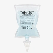 Пенное мыло в картридже Keman К1 800мл, антибактериальный эффект, бесцветное, без отдушки, 100046