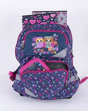 Рюкзак Pulse BACKPACK ANATOMIC OWL DREAMS, 41х28х20 см