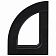 Лоток вертикальный для бумаг BRAUBERG ECONOMY, 220х70х290 мм, черный, 238112
