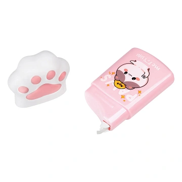 Корректирующая лента MESHU 'Paw', 5мм*12м, пвх-бокс, европодвес
