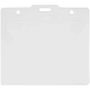 Бейдж горизонтальный OfficeSpace, 125*110мм (размер вставки 120*90мм), без держателя